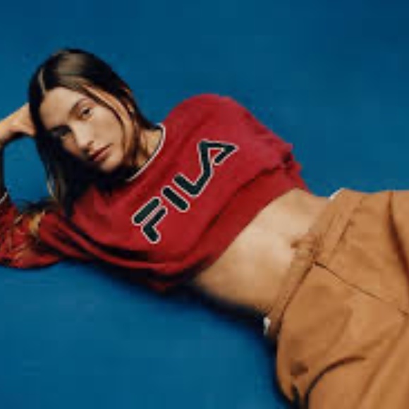 FILA Soft Velour Half Zip Hoodie - Picture 8 of 12